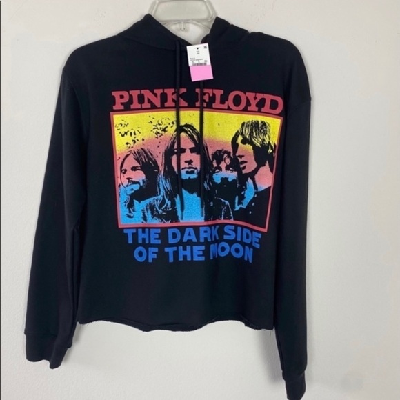 Pink Floyd Black Sweater Hoodie Long Sleeves New Size XS - Picture 3 of 5